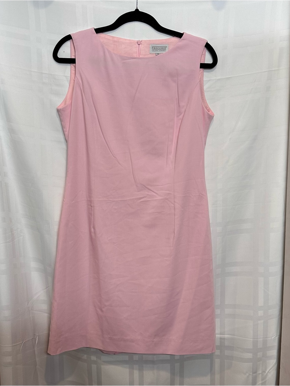 Precchio Pink Boatneck Shift Mini Dress Great Condition | Size 42